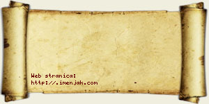 Tina Erceg vizit kartica